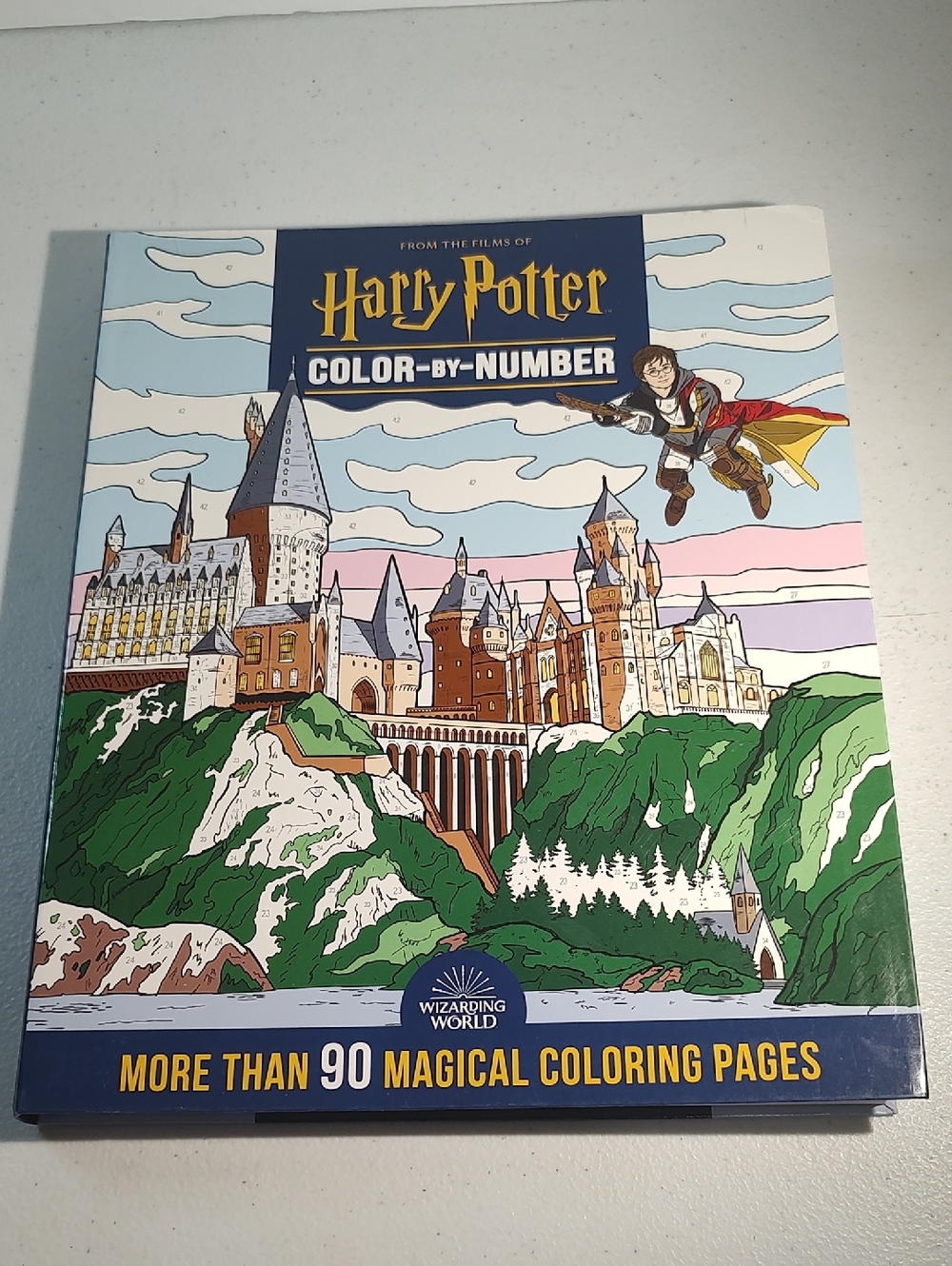 Harry Potter Color-By-Number Coloring Book With Over 90 Coloring Pages Color Key